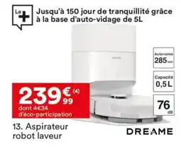 BUT DREAME Aspirateur robot laveur offre