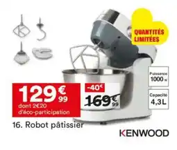 BUT KENWOOD pâtissier offre
