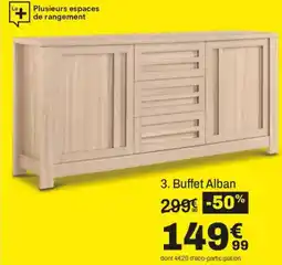 BUT Buffet Alban offre