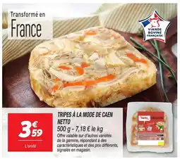 Netto NETTO Tripes à la mode de caen offre