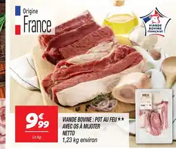 Netto NETTO Viande bovine : pot au feu avec os à mijoter offre