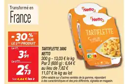 Netto NETTO Tartiflette offre