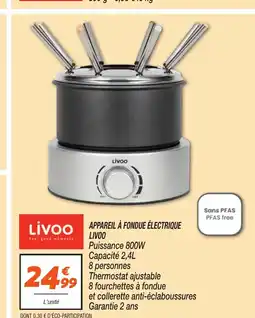 Netto LIVOO Appareil à fondue électrique offre