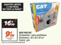 Netto Niche pour chat offre
