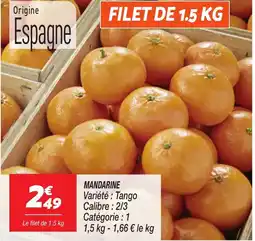 Netto Mandarine offre