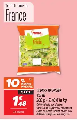 Netto NETTO Coeurs de frisée offre