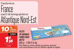 Netto NETTO Filets de harengs fumés doux offre