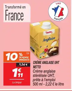 Netto NETTO Créme anglaise uht offre