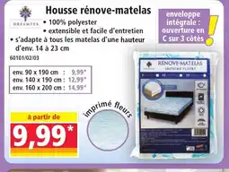 Norma DREAMTEX Housse rénove-matelas offre