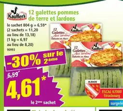 Norma KAUFFER'S 12 galettes pommes de terre et lardons offre
