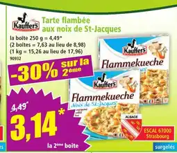Norma KAUFFER'S Tarte flambée aux noix de St-Jacques offre