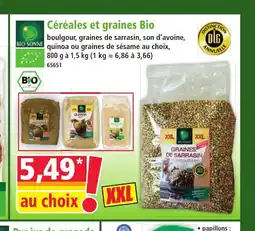 Norma BIO SONNE Céréales et graines Bio offre