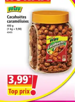 Norma PFIFF Cacahuètes caramélisées offre