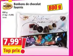 Norma Bonbons de chocolat fourrés offre