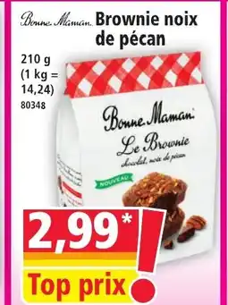 Norma BONNE MAMAN Brownie noix de pécan offre