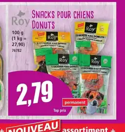 Norma ROY Snacks pour chiens roy donuts offre