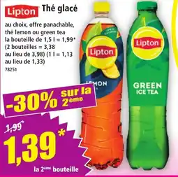 Norma LIPTON Thé glacé offre