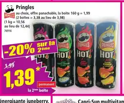 Norma PRINGLES offre