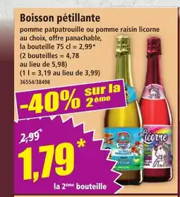 Norma Boisson pétillante offre