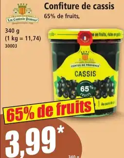 Norma Confiture de cassis offre