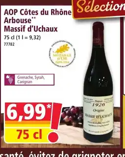 Norma AOP Côtes du Rhône Arbouse Massif d'Uchaux offre