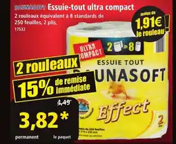 Norma DAUNASOFT Essuie-tout ultra compact offre