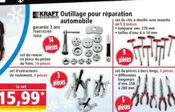 Norma KRAFT Outillage pour réparation automobile offre