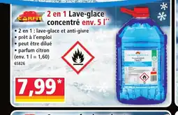 Norma CARFIT 2 en 1 Lave-glace concentré offre