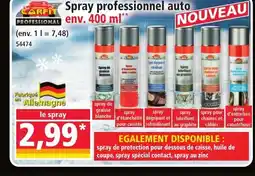 Norma CARFIT Spray professionnel auto offre