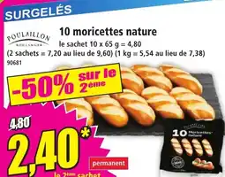 Norma POULAILLON 10 moricettes nature offre