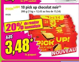 Norma PICK UP! 10 pick up chocolat noir offre