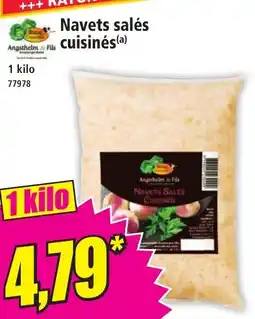 Norma Navets salés cuisinés offre