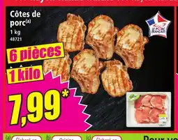 Norma Côtes de porc offre