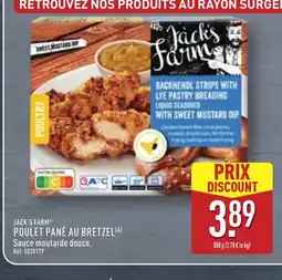 ALDI JACK'S FARM Poulet pané au bretzel offre