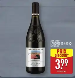 ALDI JEAN GINE Languedoc aoc offre