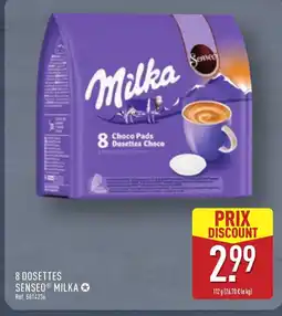 ALDI MILKA 8 Dosettes senseo offre