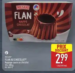 ALDI MILSANI Flan au chocolat offre