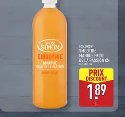 ALDI DON SIMON Smoothie mangue fruit de la passion offre