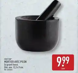 ALDI CROFTON Mortier avec pilon offre