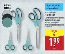 ALDI HOME CREATION Ciseaux offre