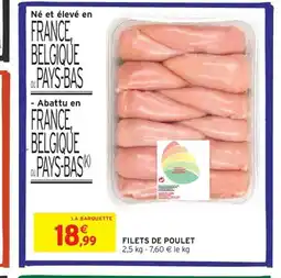 Intermarché Contact Filets de poulet offre