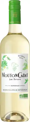 E.Leclerc Mouton Cadet Sauvignon Blanc BIO, 2023 - Bordeaux Blanc AOP - Blanc Sec - 75 cl offre