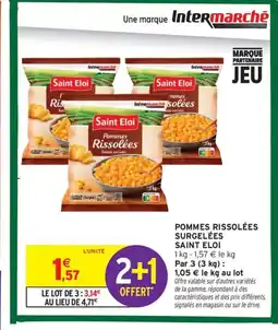 Intermarché Contact SAINT ELOI Pommes rissolées surgelées offre