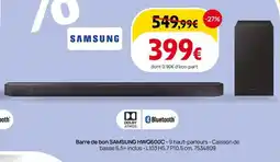 Darty Barre de bon SAMSUNG HWQ600C offre