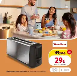 Darty Grille pain Moulinex LS340800 offre