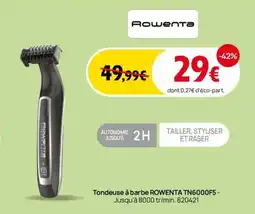 Darty Tondeuse à barbe rowenta offre