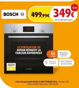 Darty Four encastrable bosch hbf133brof mul offre