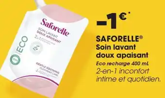 Saforelle soin lavant doux apaisant