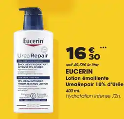 Aprium Pharmacie Eucerin lotion émolliente urea repair 10% d'urée offre