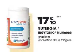Aprium Pharmacie Nutergia ergytonic offre
